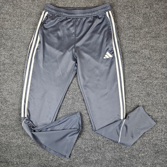 Adidas Tiro 24 Training Track Pant Men's M Gray Zip Bottom Aeroready Soccer - Picture 1 of 12
